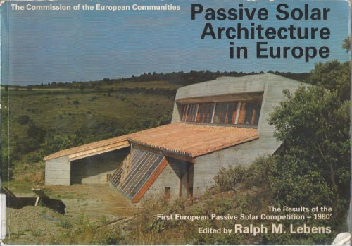 9780851399614: Passive Solar Architecture in Europe: Bk. 1