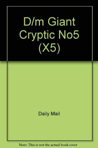 Stock image for D/m Giant Cryptic No5 (X5) for sale by WorldofBooks