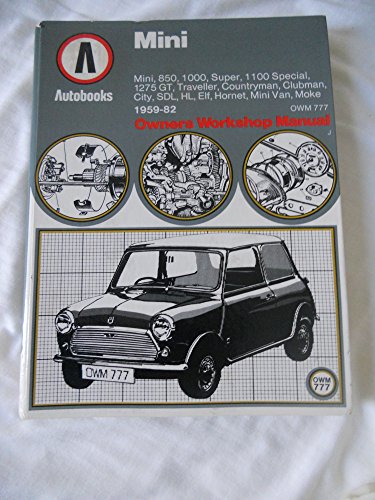 Beispielbild fr Mini 1959-82 Autobook (Owners workshop manual) OWM777 zum Verkauf von Reuseabook