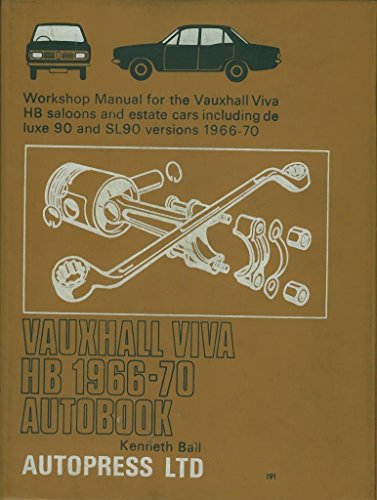 9780851471914: Vauxhall Viva HB 1966-70 Autobook (The autobook series of workshop manuals)