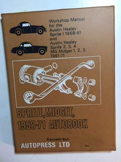 Sprite, Midget, 1958-71 Autobook Fourth Edition (9780851472461) by Kenneth Ball