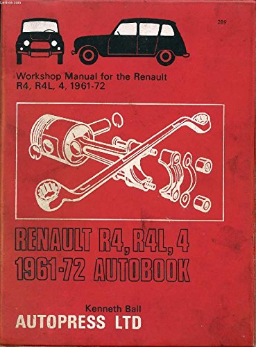 9780851472898: Renault R4, R4L, 4 1961-72 Autobook