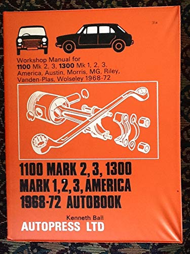 Imagen de archivo de 1100 Mk.2, 3, 1300 Mk.1, 2, 3 America 1968-72 Autobook a la venta por Wonder Book