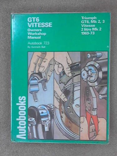 Stock image for Triumph GT6 Vitesse 2 Litre 1969-72 Autobook (The autobook series of workshop manuals) for sale by POQUETTE'S BOOKS