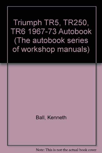 Beispielbild fr Triumph TR5, TR250, TR6 1967-73 Autobook (The autobook series of workshop manuals) zum Verkauf von Martin Nevers- used & rare books