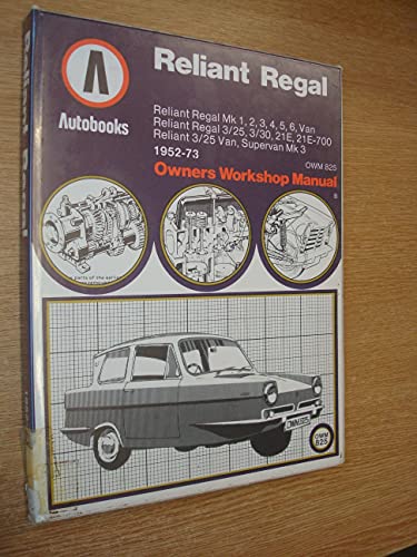 9780851477466: Reliant Regal 1952-73 Autobook