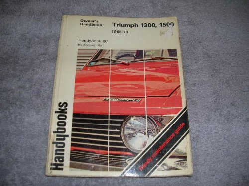 9780851478227: Triumph 1300, 1500 1965-73 Handybook