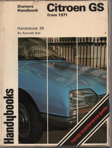 9780851478470: Citroen GS handybook (Handybooks)