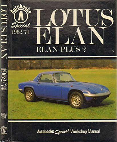 Beispielbild fr Lotus Elan Special Workshop Manual zum Verkauf von HPB-Red