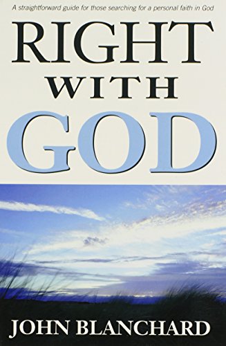 9780851510453: Right with God: A Straightforward Book to Help Those Searching for a Personal Faith in God