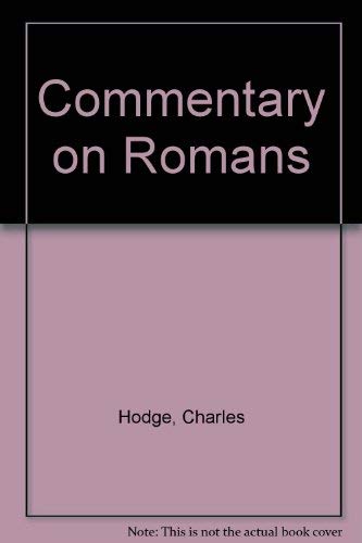 9780851510538: Commentary on Romans