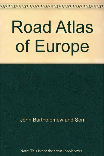 9780851528113: Road Atlas of Europe