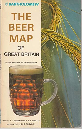 The beer map of Great Britain (9780851528465) by John Bartholomew And Son