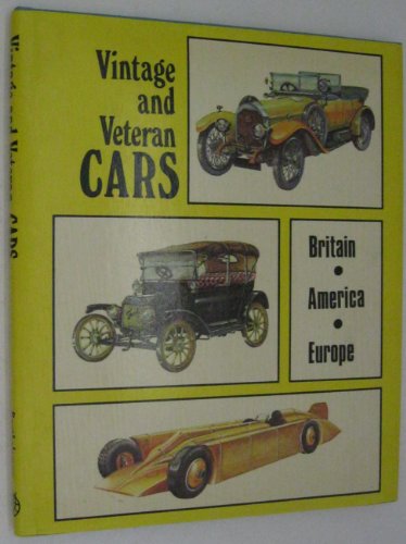 Imagen de archivo de Vintage and Veteran Cars a la venta por dsmbooks