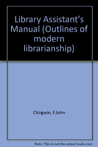 9780851573502: Library Assistant's Manual