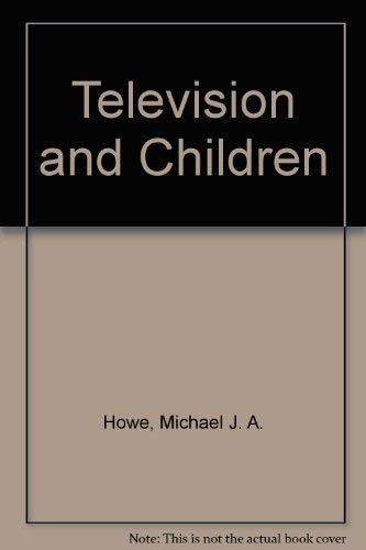 Beispielbild fr Television and Children zum Verkauf von medimops