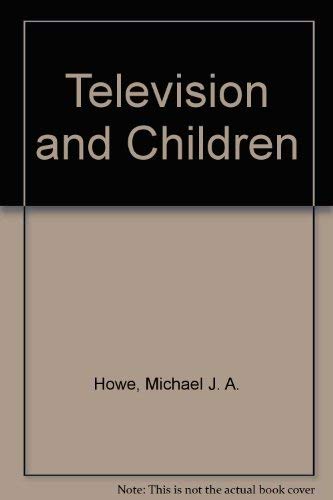 Imagen de archivo de Television and Children a la venta por medimops