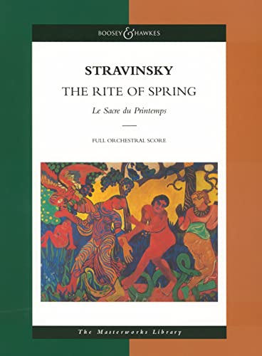 Beispielbild fr Rite of Spring: Sacre du Printemps, Full Orchestral Score: Le Sacre Du Printemps the Masterworks Library zum Verkauf von WorldofBooks