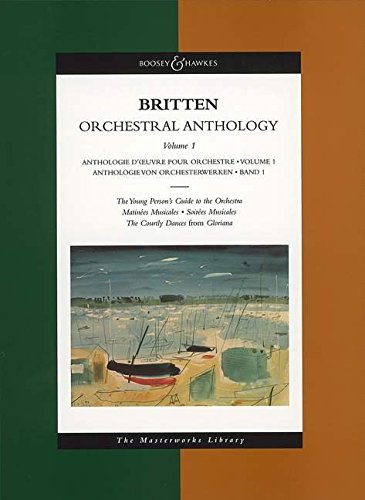 9780851621920: ORCHESTRAL ANTHOLOGY - V01 REV: The Masterworks Library (Includes Young Person's Guide) (Boosey & Hawkes Masterworks Library)