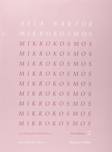 Beispielbild fr Bela Bartok: Mikrokosmos, Volume 2: 153 Progressive Piano Pieces zum Verkauf von WorldofBooks