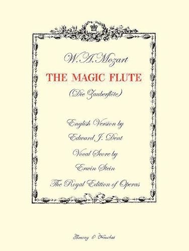 9780851627458: The Magic Flute: (vocal/piano Score)