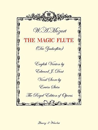 Stock image for The Magic Flute: (vocal/piano Score) (The Royal Edition of Operas) for sale by Langdon eTraders