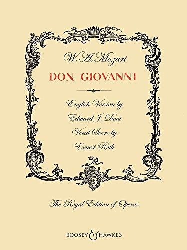 Beispielbild fr Don Giovanni: Opera in Two Acts (vocal/piano Score) (The Royal Edition of Operas) zum Verkauf von Revaluation Books