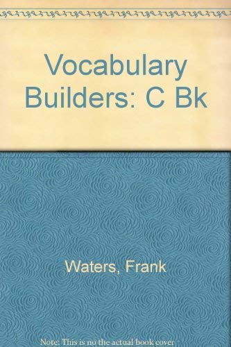 The C Book (9780851664415) by Waters, Frank