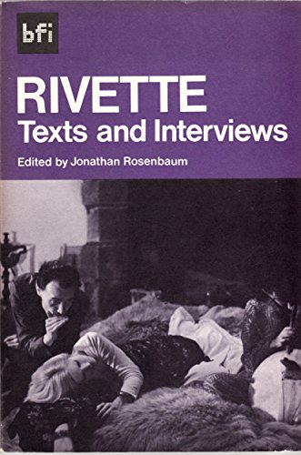 9780851700649: Rivette: Texts and Interviews