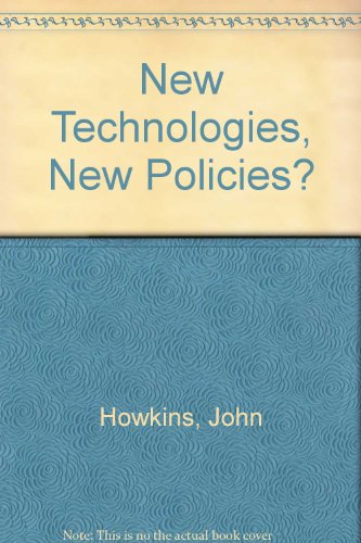 Imagen de archivo de New Technologies, New Policies? a la venta por Goldstone Books