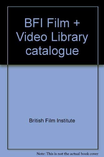 Film + Video Library Catalogue