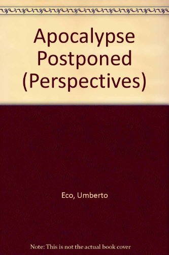 9780851704463: Apocalypse Postponed (Perspectives S.)