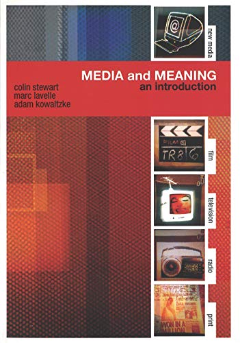 Imagen de archivo de Media and Meaning: An Introduction a la venta por AwesomeBooks