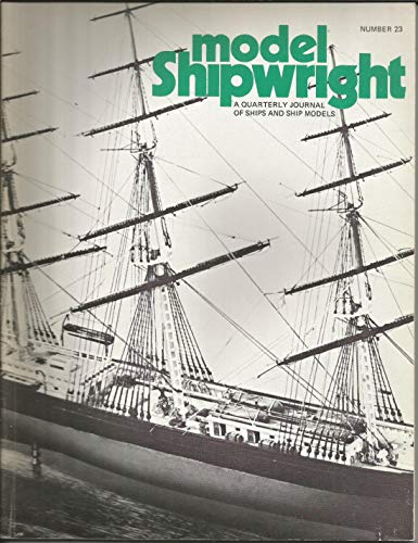 Beispielbild fr Model Shipwright Number 23 zum Verkauf von Books From California