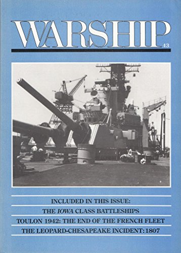 Beispielbild fr Warship: No. 43 zum Verkauf von WorldofBooks