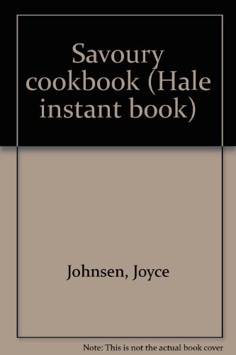 Beispielbild fr savoury cookbook (Rigby instant book) zum Verkauf von Syber's Books