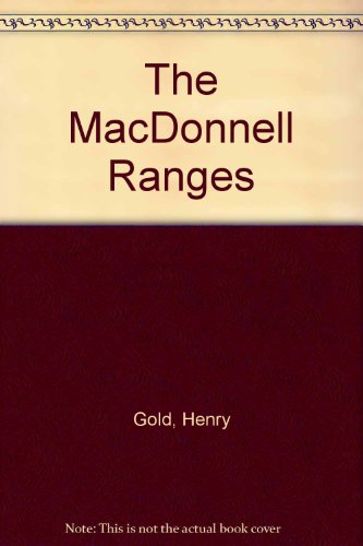 9780851795980: The MacDonnell Ranges