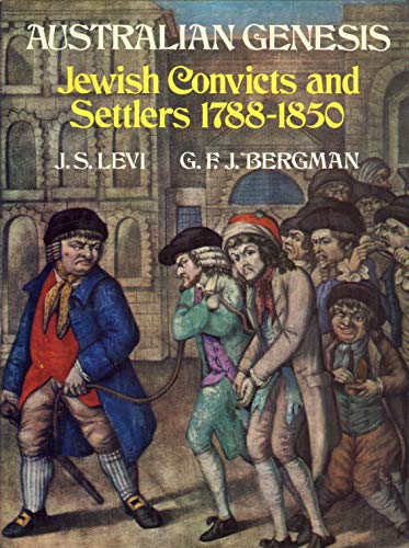 9780851798103: Australian genesis: Jewish convicts and settlers, 1788-1850