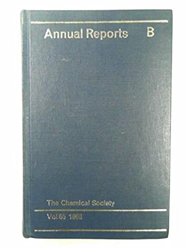 9780851860114: Annual Reports on the Progress of Chemistry: Organic Chemistry Sect. B