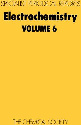 9780851860572: Electrochemistry: Volume 6 (Specialist Periodical Reports)