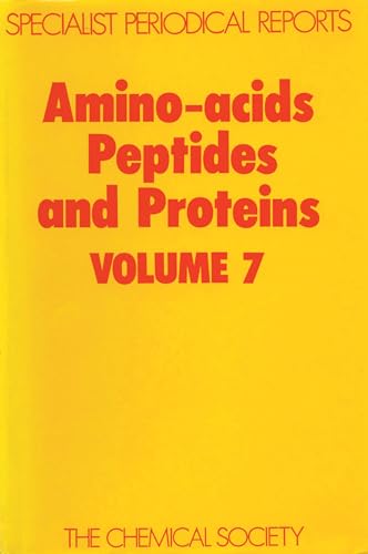 Stock image for Amino-acids, Peptides and Proteins: Volume 7. Specialist Periodical Reports. Hardcover for sale by Doss-Haus Books