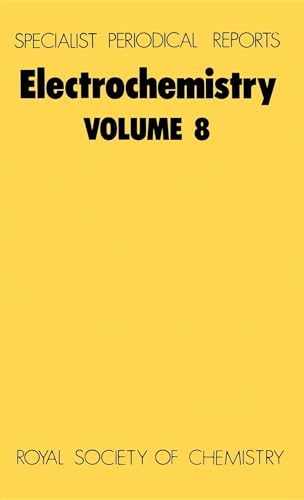 Stock image for Electrochemistry. Volume 8: Specialist Periodical Reports. for sale by Doss-Haus Books