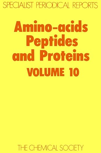 9780851860947: Amino Acids, Peptides and Proteins: Volume 10 (Specialist Periodical Reports, Volume 10)