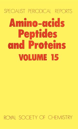 Stock image for Amino-acids, Peptides and Proteins: Volume 15. Specialist Periodical Reports. Hardcover for sale by Doss-Haus Books