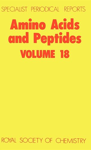 Stock image for Amino-acids, Peptides and Proteins: Volume 18. Specialist Periodical Reports. Hardcover for sale by Doss-Haus Books