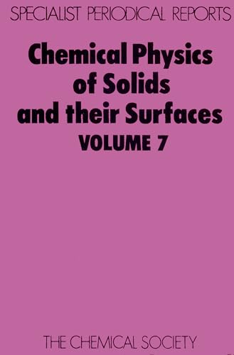 SURFACE AND DEFECT PROPERTIES OF SOLIDS VOLUME 7