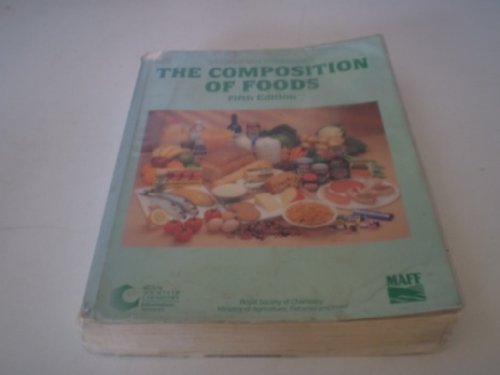 9780851863917: COMPOSITION OF FOODS 5/E