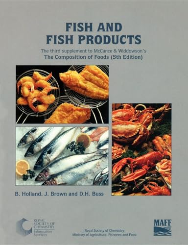 Stock image for McCance and Widdowson's The Composition of Foods. 3rd Supplement Fish and Fish Products for sale by Blackwell's
