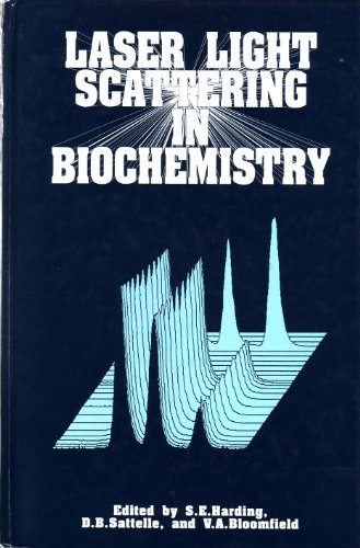 Beispielbild fr Laser Light Scattering in Biochemistry zum Verkauf von AwesomeBooks