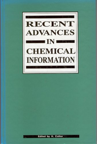 Beispielbild fr Recent Advances in Chemical Information zum Verkauf von PsychoBabel & Skoob Books